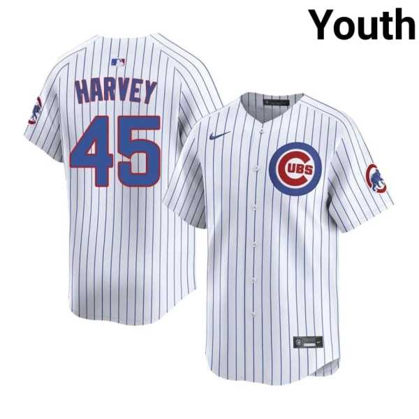Youth20202620Hunter20Harvey20cubs20baseball20jersey20white.jpg